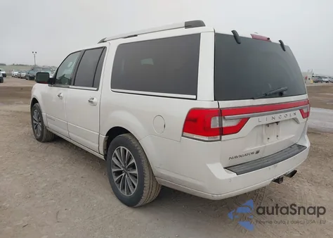 2017 Lincoln Navigator L Select z USA, uszkodzony, nr VIN 5LMJJ3HT5HEL12954